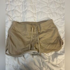 Tan Casual Shorts